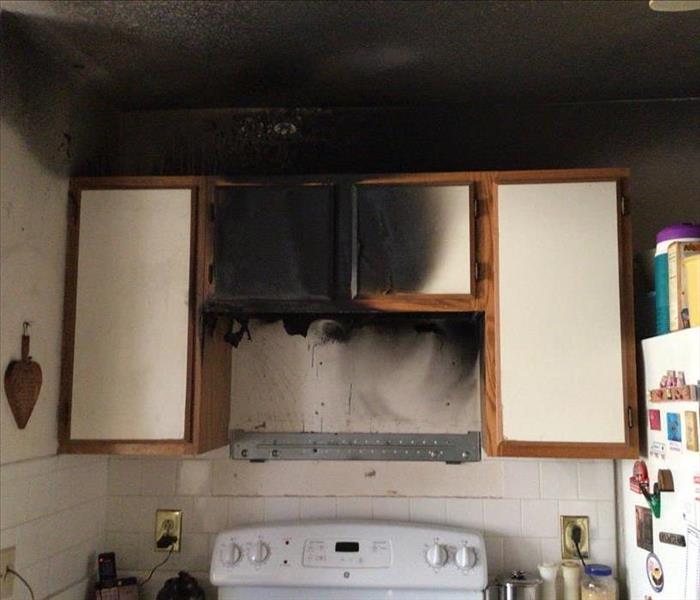 burnt walls from microwave