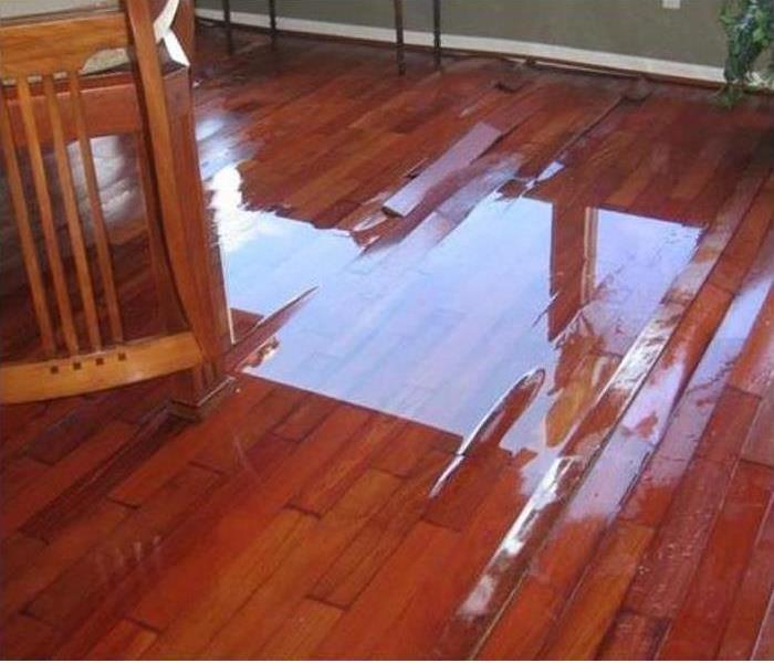 Wood Floors with Water Damage