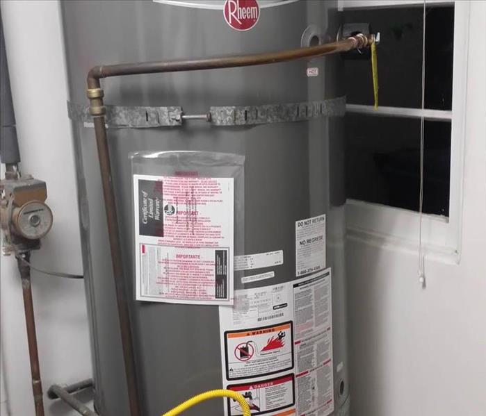 A commercial water heater